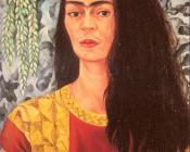 弗里达 卡洛 : Self Portrait with Loose Hair